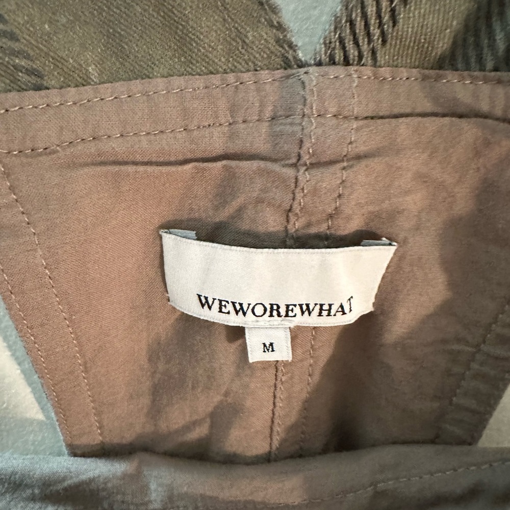 Weworewhat Basic Plaid Overalls - Only Worn Once!… - image 4